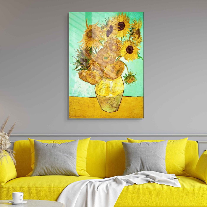 Wallity Pintura decorativa de vidrio templado Multicolor 30 x 45 cm Wallity Pintura decorativa de vidrio templado Multicolor 30 x 45 cm